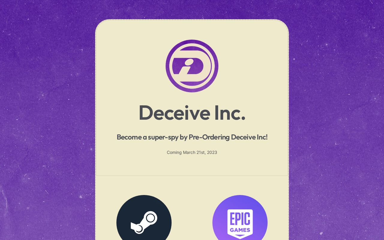 Deceive Inc. – Discord